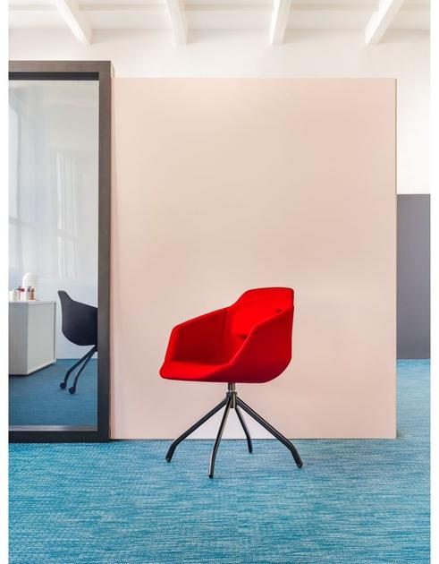 MDD Стул на козелке из ткани с подлокотниками Ultra Ufp7 - Вид №6