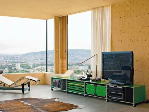 USM Комод с распашными дверцами с ящиками Usm haller system