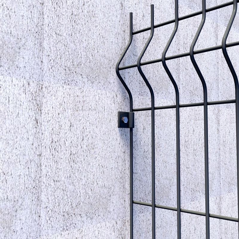 Модульный забор из сварной сетки Ferro Bulloni стертые в панелях ARCH-00044109 - Вид №1