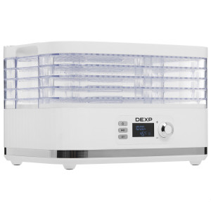 9022130 Сушилка для овощей и фруктов DEXP DFD-455V белый STDN-0111373