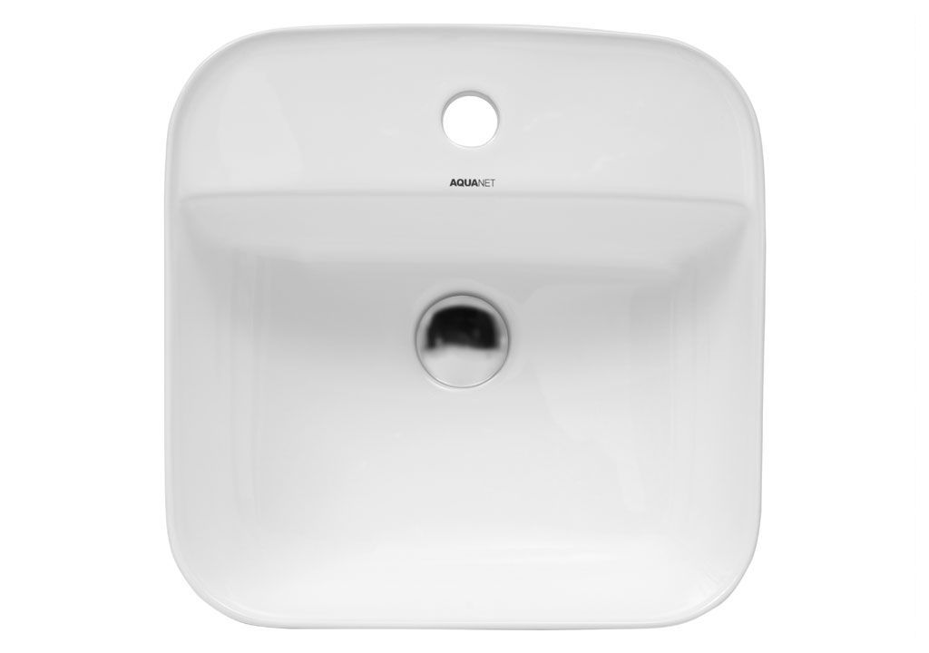 CITY2 Накладная раковина на столешницу  квадратная Aquanet  - Вид №2