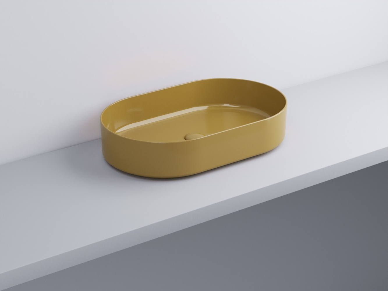 SHCOLAO60-AM Раковина овальный 60 x 38 cielo Shui Comfort Ceramica Cielo