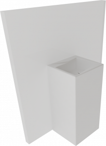 LAOZCOLBW1 Напольная раковина стоящая GSG CERAMIC