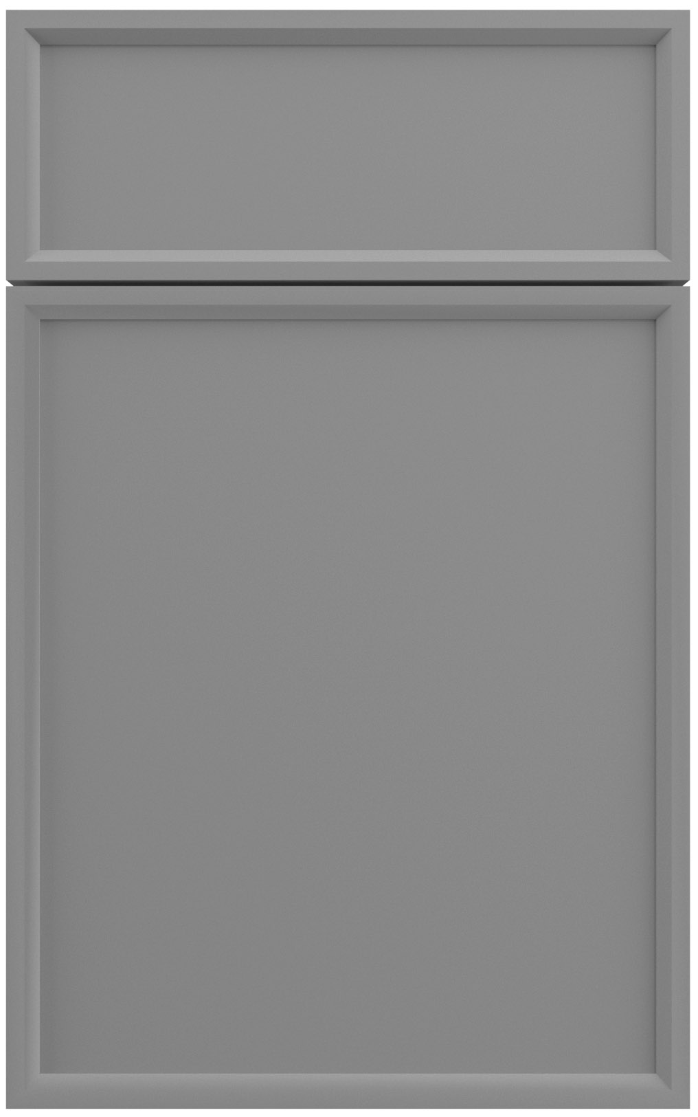 Фасады для кухни Модерн Фрезеровка «Модена» 202 Бетонный серый SIDAK SIST305-11008