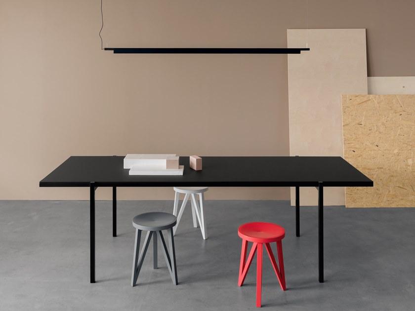 LOEHR Прямоугольный стол в мдф Neo sun-id-1513826 - Вид №1