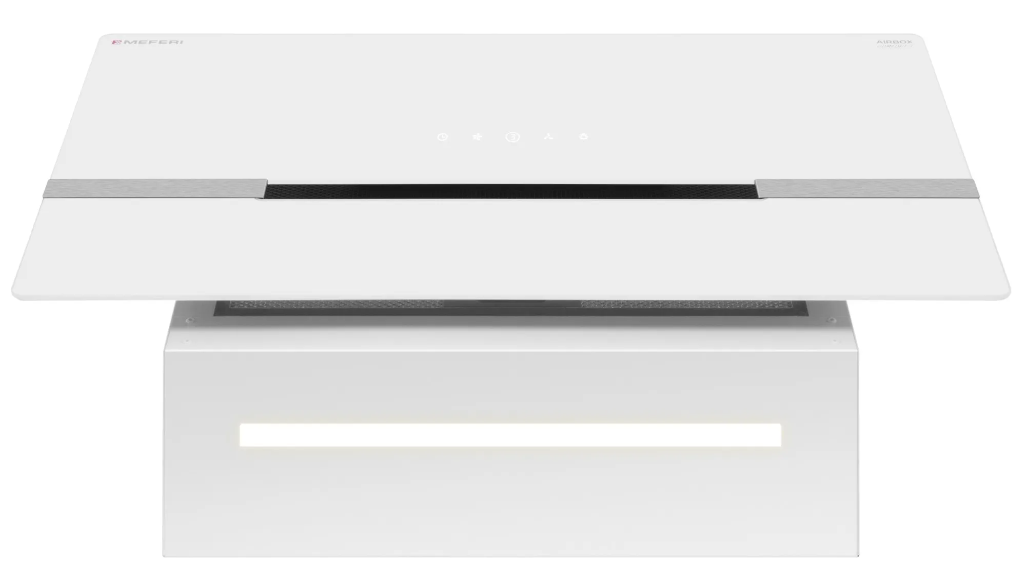 9270623 Вытяжка наклонная Meferi AIRBOX60WH COMFORT PLUS белый/белый STDN-0002379 - Вид №7