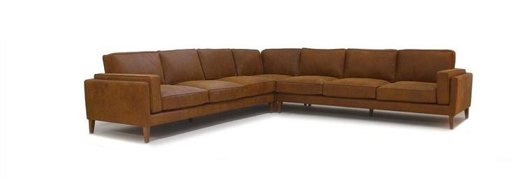 Moanne Модульный кожаный угловой диван в стиле 50-х Coyoacán sun-id-1362077 - Вид №1