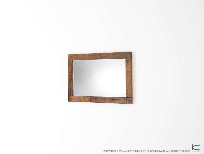 KARPENTER Зеркало настенное прямоугольное в раме Organik Or34-tmh - Вид №1