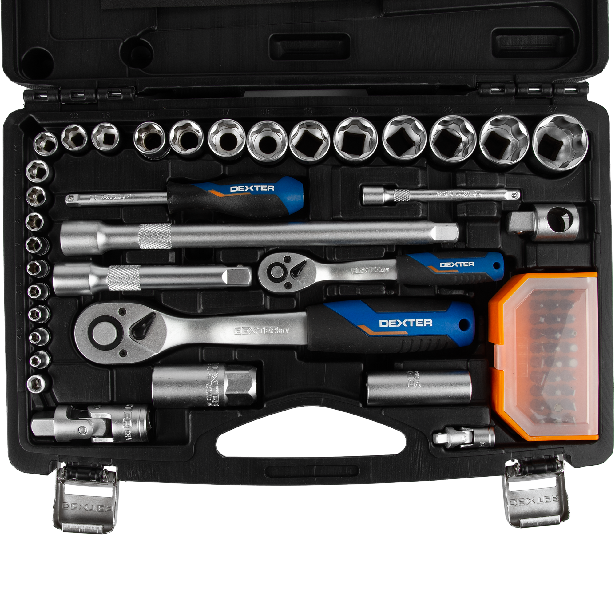Набор инструментов Dexter 64 предмета для профессионального использования 82612582 STLM-0031656 - Вид №2