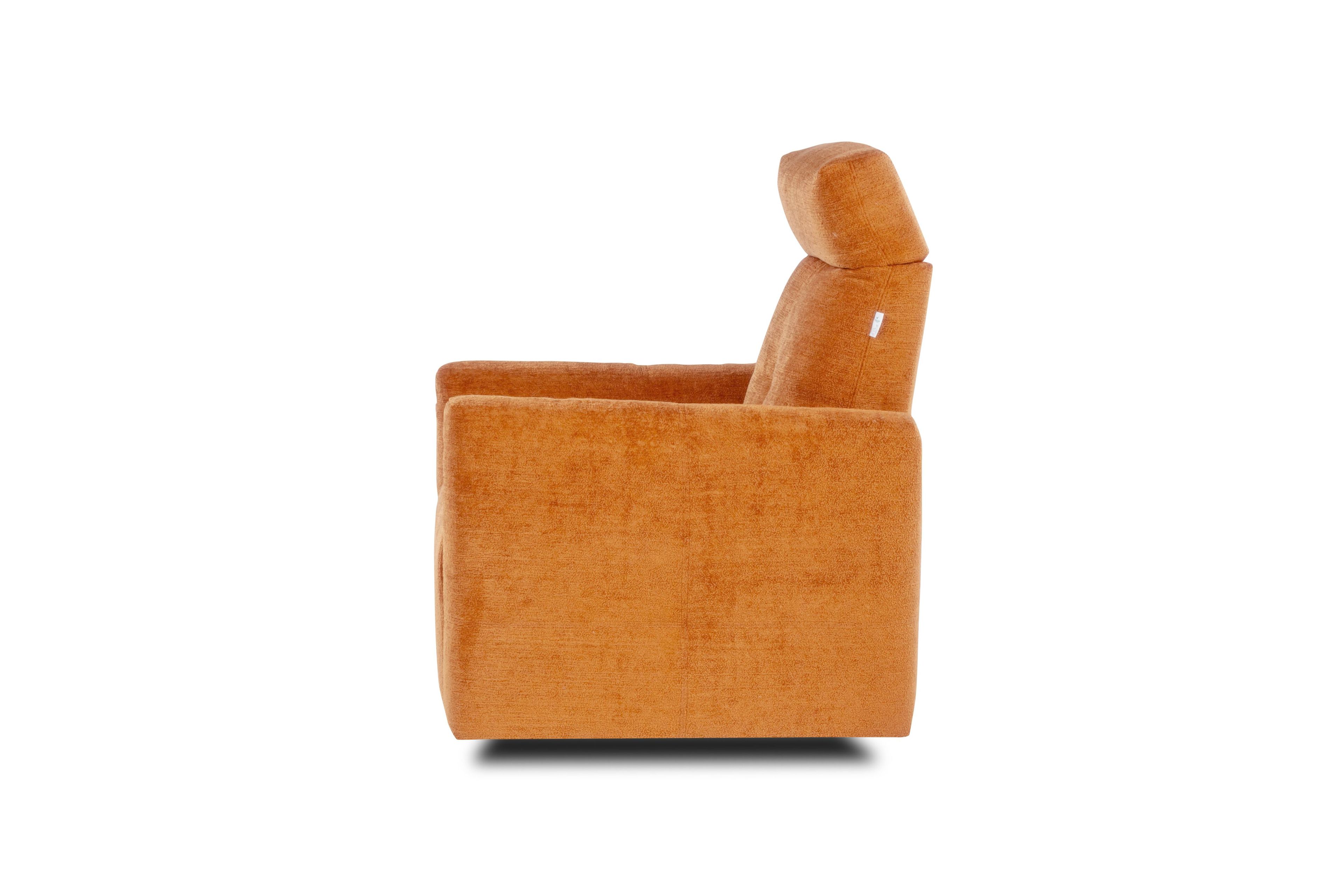 Тканевое вращающееся кресло с высокой спинкой Calia Italia премиум ARCH-00099751 - Вид №4