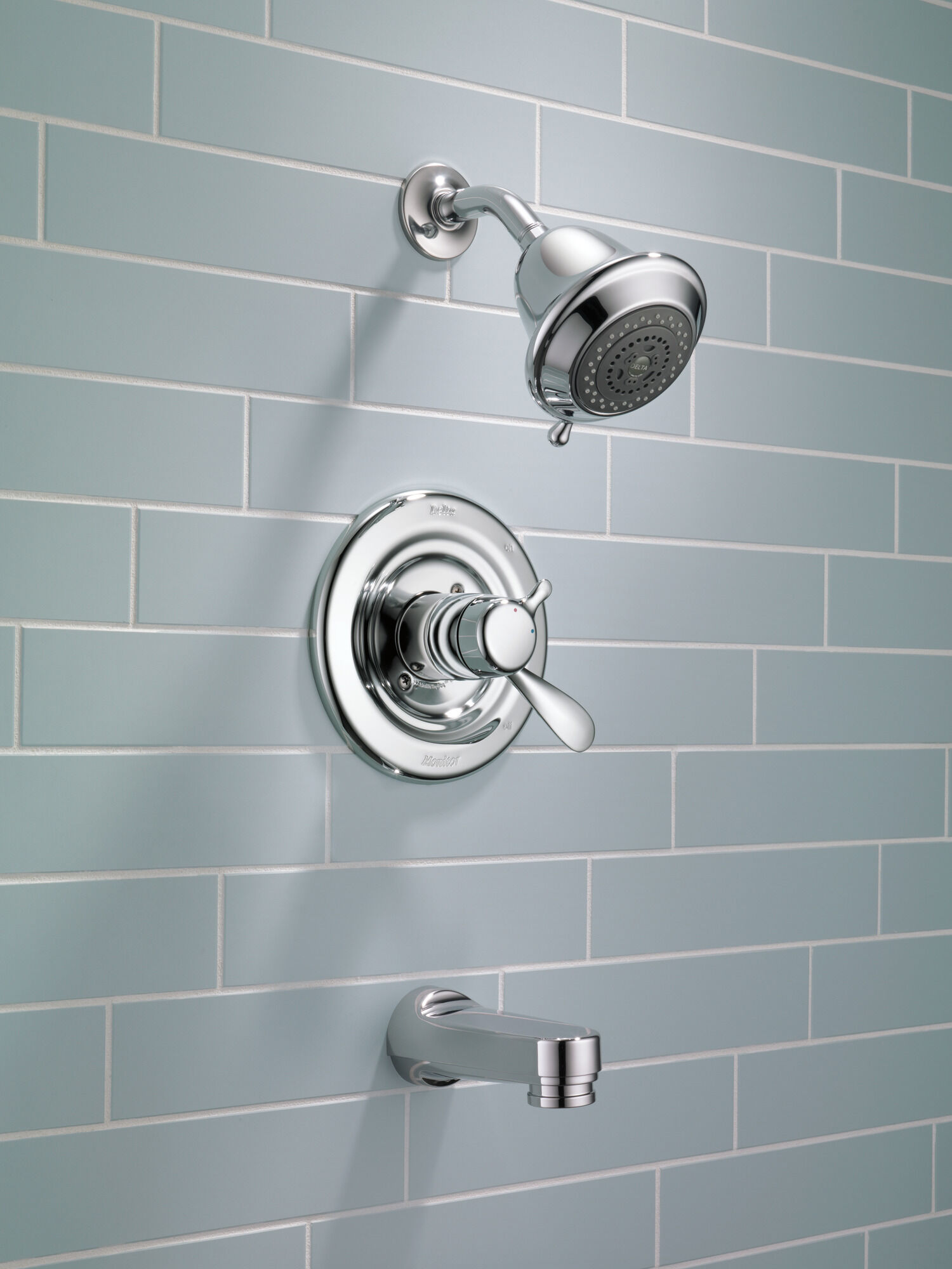 T17430-SS Для ванны и душа Monitor® 17 Series Delta Faucet Classic Нержавеющая сталь - Вид №1