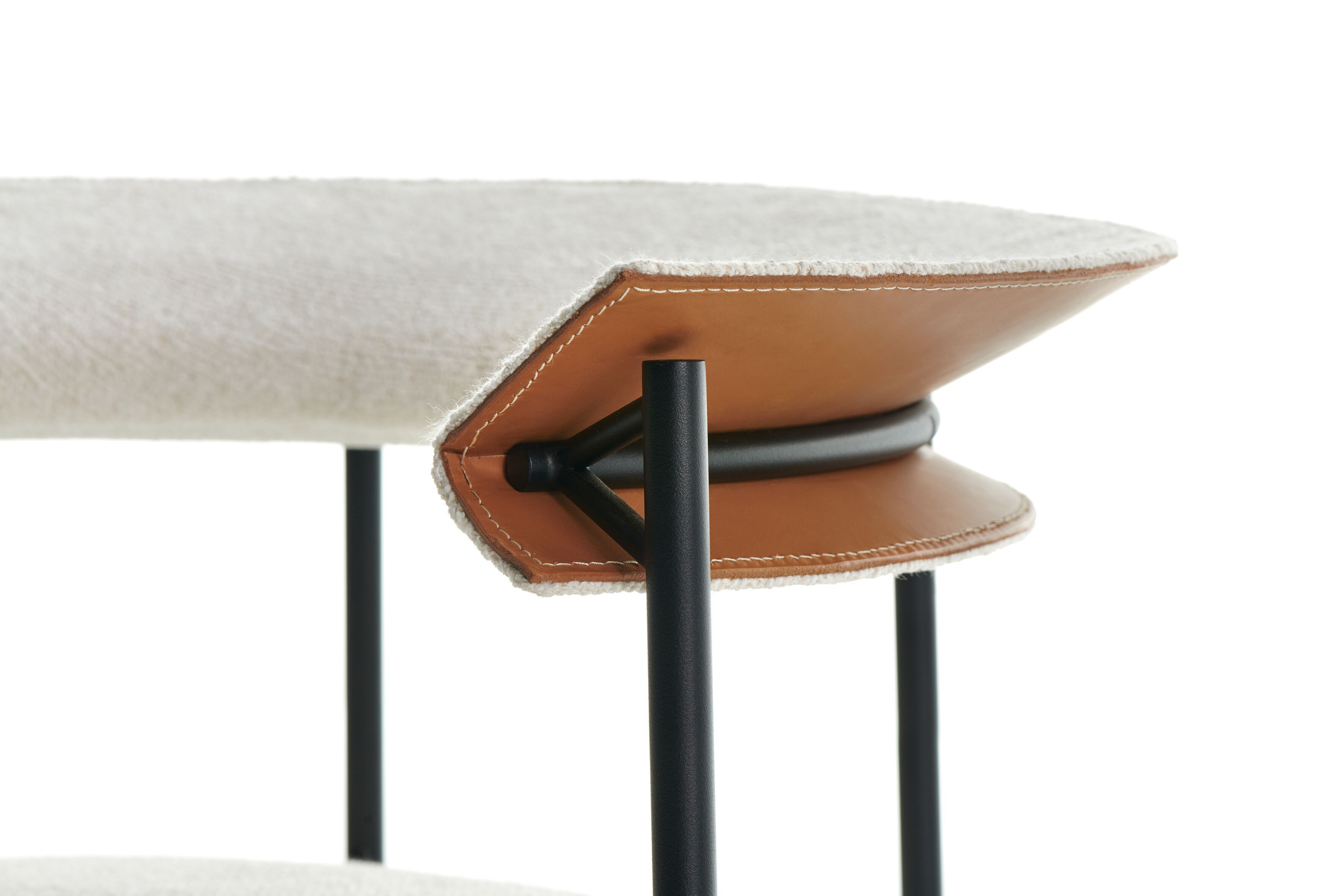 Мягкий стул с подлокотниками MDF Italia CANTLE ARCH-00080587 - Вид №5