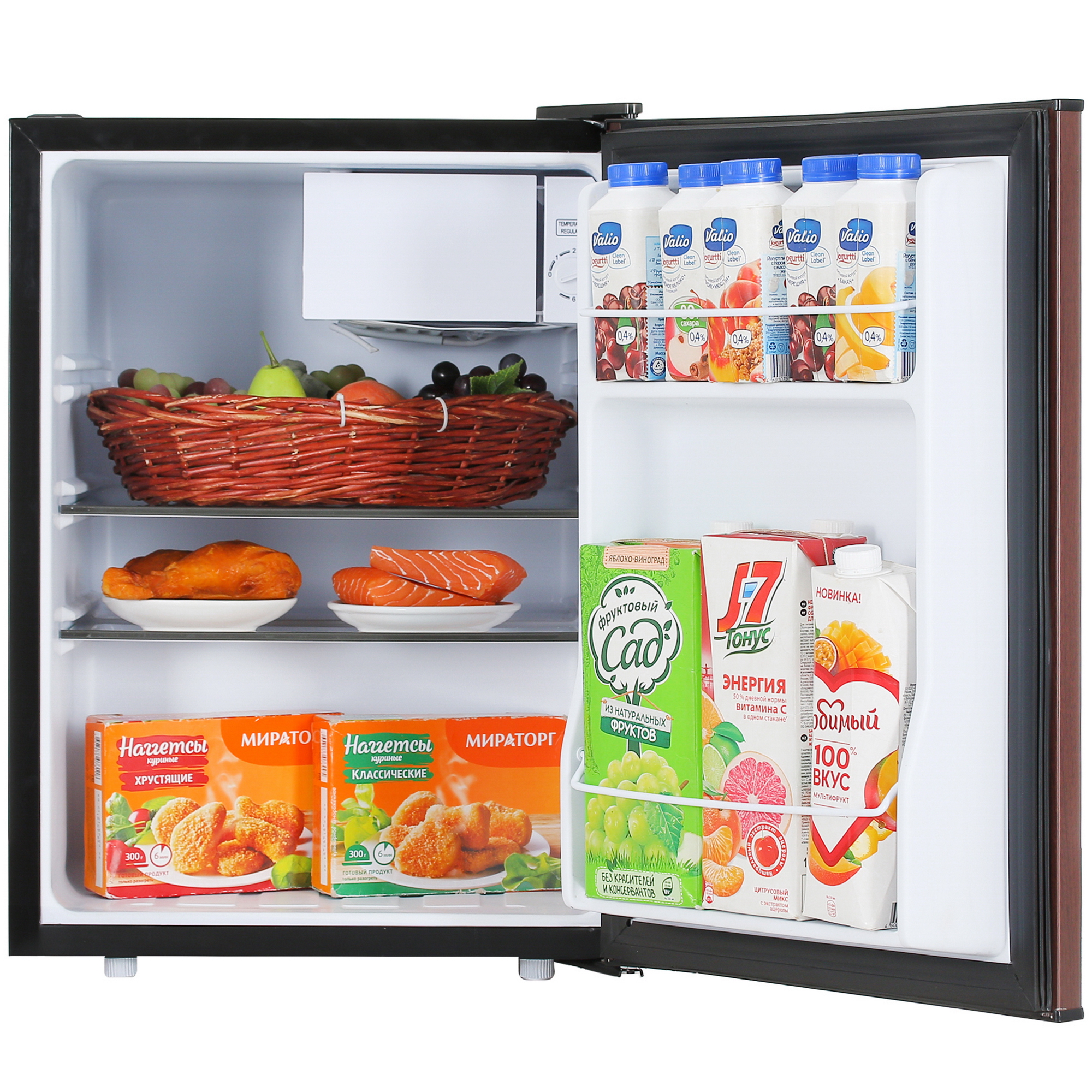 6628493 Холодильник компактный   Tesler RC-73 коричневый STDN-0055520 - Вид №6