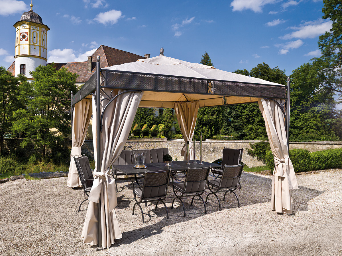 98.00.0884 Набор Pavillon Romeo Elegance 1 - 5 шт. вкл. 1x Pavilion Romeo Elegance, 4 комплекта штор (1 комплект закрывает одну сторону) Mbm