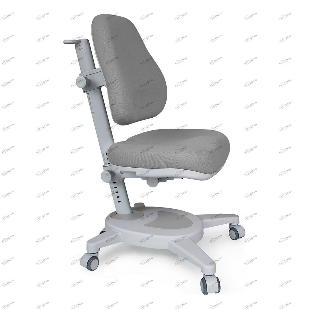 Кресло детское на колесиках серое Onyx Y-110 MEALUX  00-3947302 Серый Santreyd 