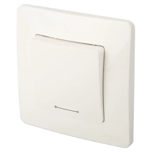Выключатель встраиваемый Systeme Electric Blanca 1 клавиша с подсветкой цвет белый 84502373 STLM-2196786