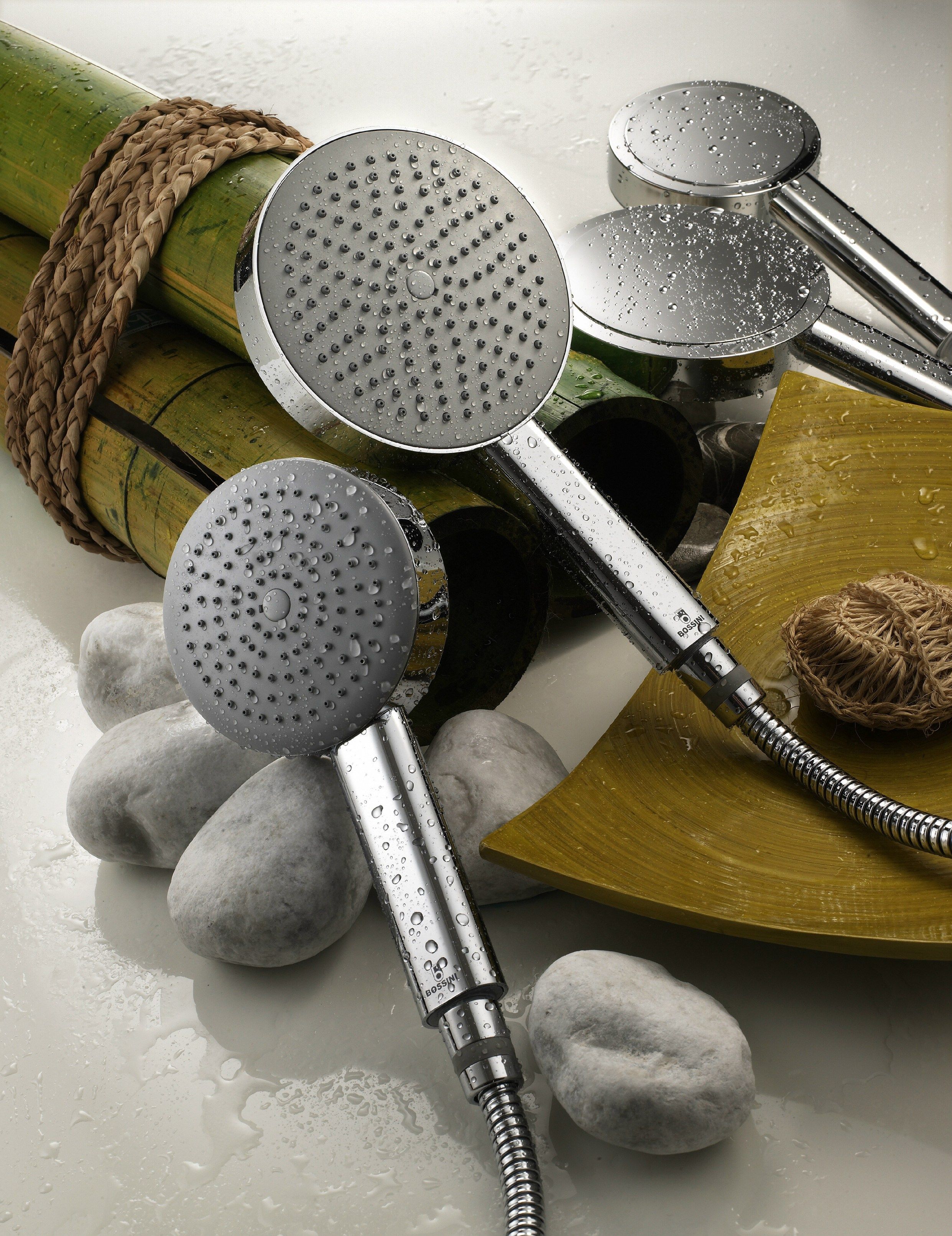 Ручной душ с фиксированной струей с системой защиты от накипи Bossini динамический ARCH-00106821 - Вид №1