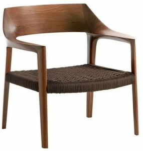 Potocco Кресло из дерева с подлокотниками Scheggia 906/plr