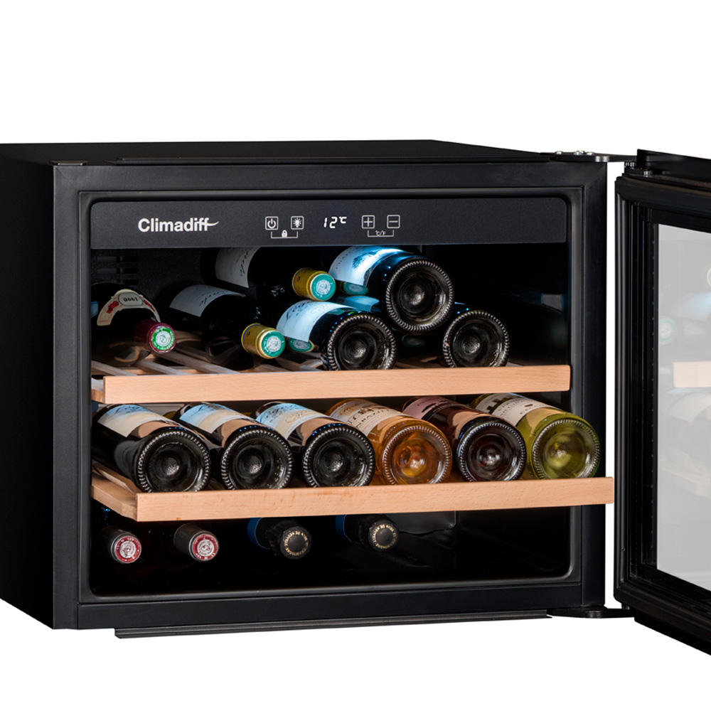 9988981 Винный шкаф Climadiff CBI28S1B черный STDN-0138227 - Вид №5