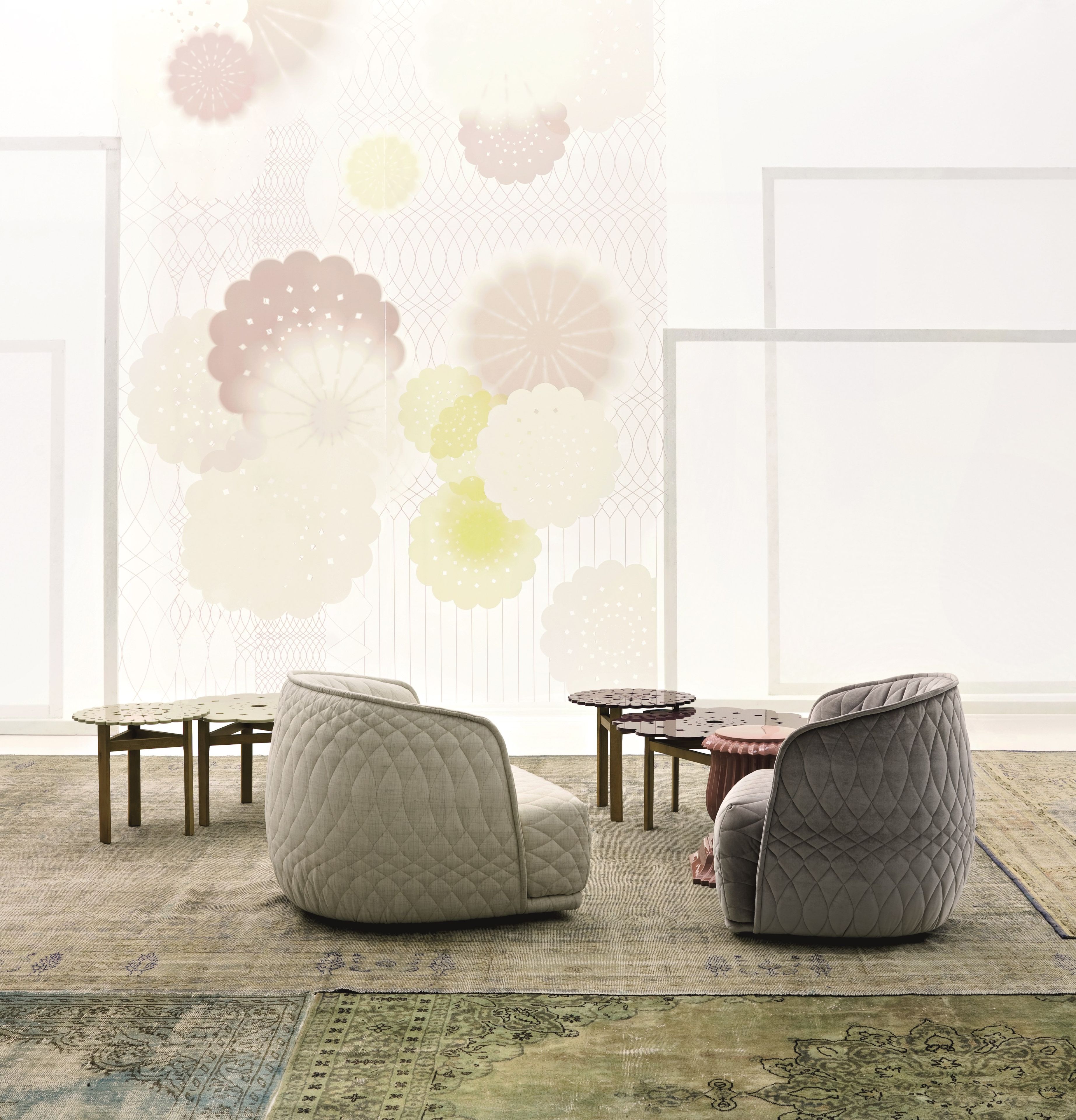 Тканевое кресло с подлокотниками MOROSO Redondo ARCH-00030094 - Вид №2