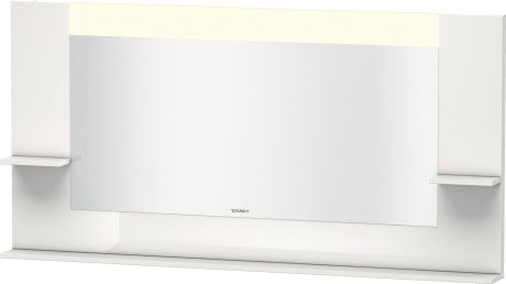 VE735405252 Vero Зеркало с полочками сбоку и внизу Европейский дуб, декор Duravit - Вид №2