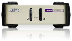 CS82U Cubiq 2 port usb & ps/2 kvm switch ATEN