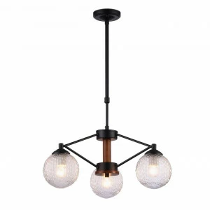 Подвесная люстра Omnilux Bitetto OML-50903-03 OMNILUX BITETTO 220455 Черный