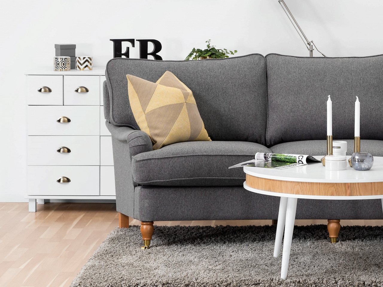 Диван Howard прямой белый SITS ДИЗАЙНЕРСКИЕ, HOWARD 192023 Белый  - Вид №3