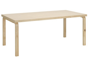 Прямоугольный стол из березы