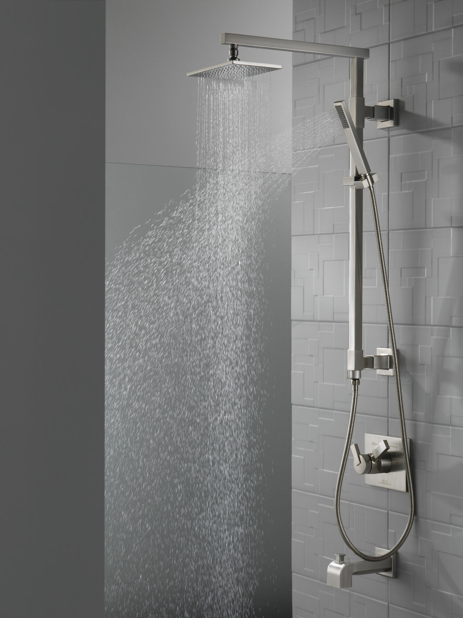 RP62955SS Душевая лейка Raincan с одинарной настройкой Delta Faucet Universal Showering Нержавеющая сталь  - Вид №10