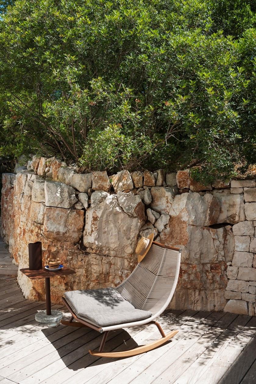 RODA Садовое кресло-качалка из полиэстера Laze sun-id-1426746 - Вид №3