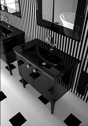 VENEZIA1 Комплект мебели cm 90+90 Berloni Bagno 42954 - Вид №3