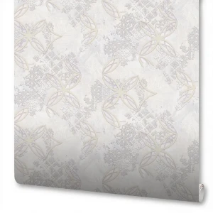 Обои флизелиновые Wallsecret Couture бежевые 1.06 м 8709-23 86931866 STLM-2044767
