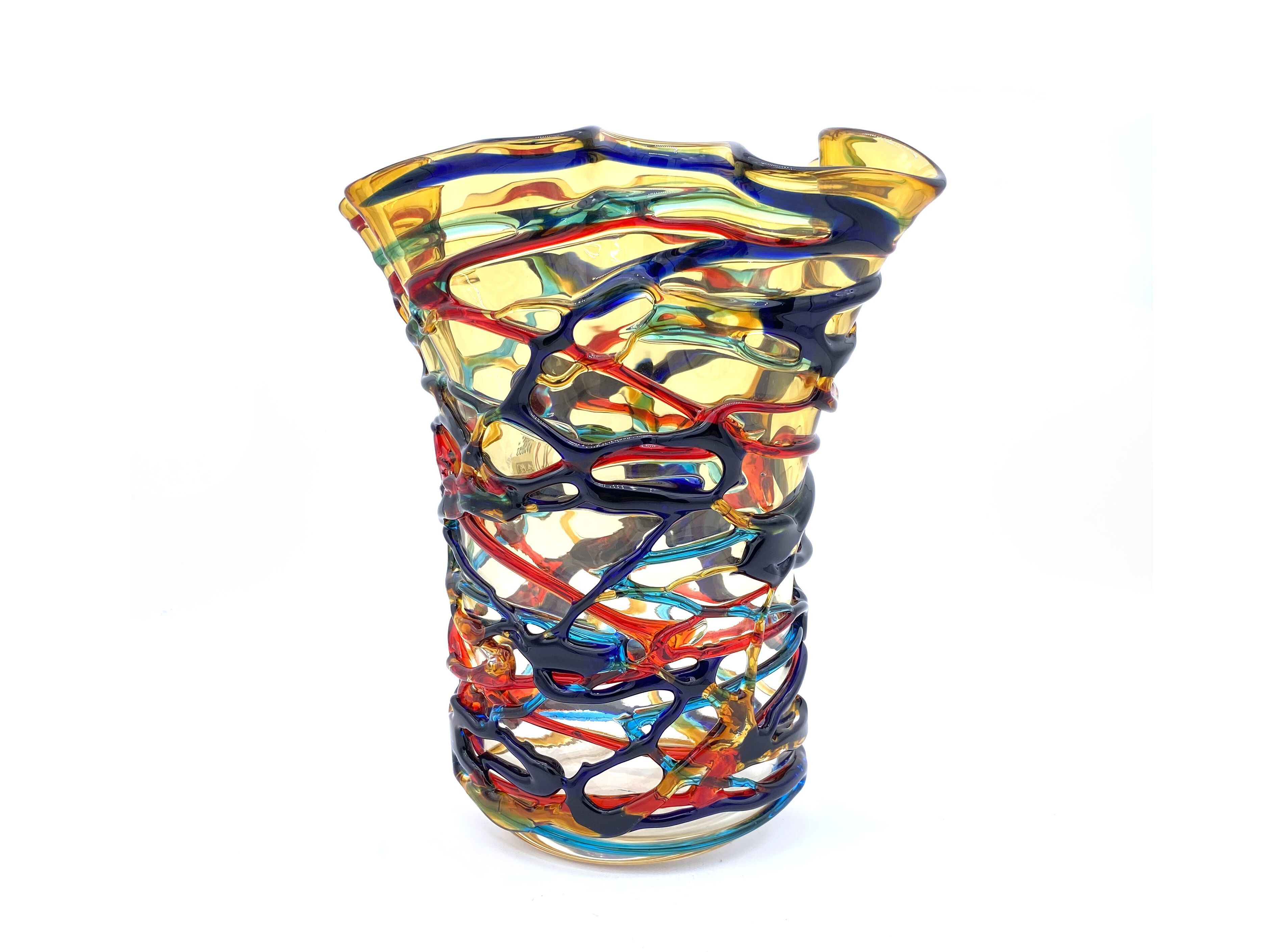 ВАЗа ручной работы из муранского стекла YourMurano Wired Vases ARCH-00099939