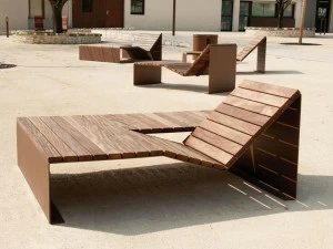 CYRIA Стул для улицы из стали Absolut