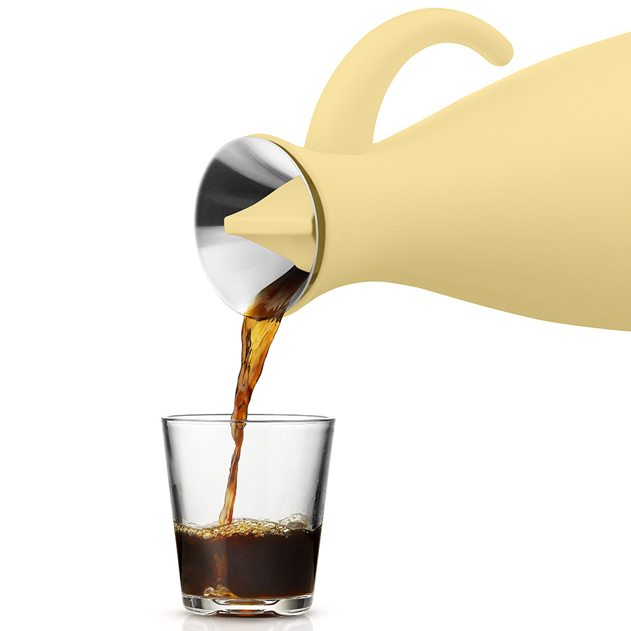 502831 Термокувшин vacuum 1 л высокий lemon Eva Solo  - Вид №3