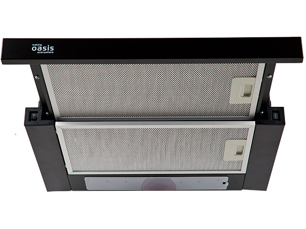 8166196 Вытяжка телескопическая Oasis UV-50B черный STDN-0130026 - Вид №5