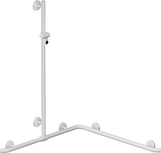 950.35.32090 Поручень для душа с выдвижным держателем для душа HEWI Greifen 