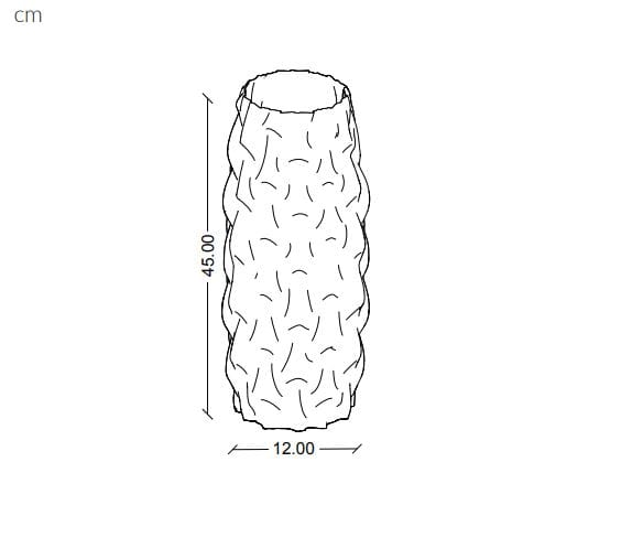 3D печатная керамическая ваза Mediterranea Design FIORDO ARCH-00031500 - Вид №4