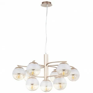 Подвесная люстра Freya Ostin FR5018PL-09G FREYA ДИЗАЙНЕРСКИЕ, OSTIN 312779 Янтарный