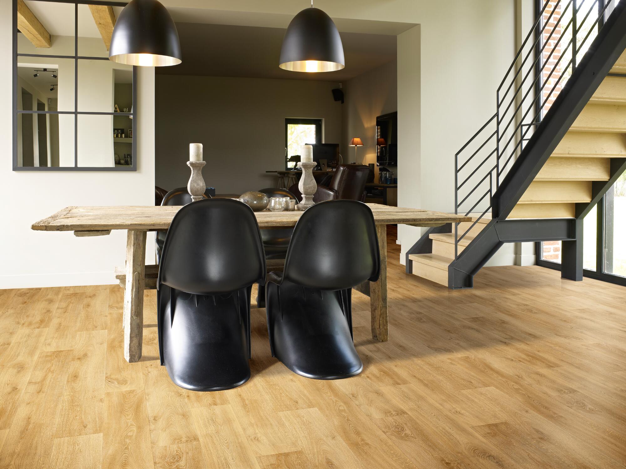 Нескользящий виниловый пол с эффектом дерева BEAUFLOR Blacktex ARCH-00096789 - Вид №6