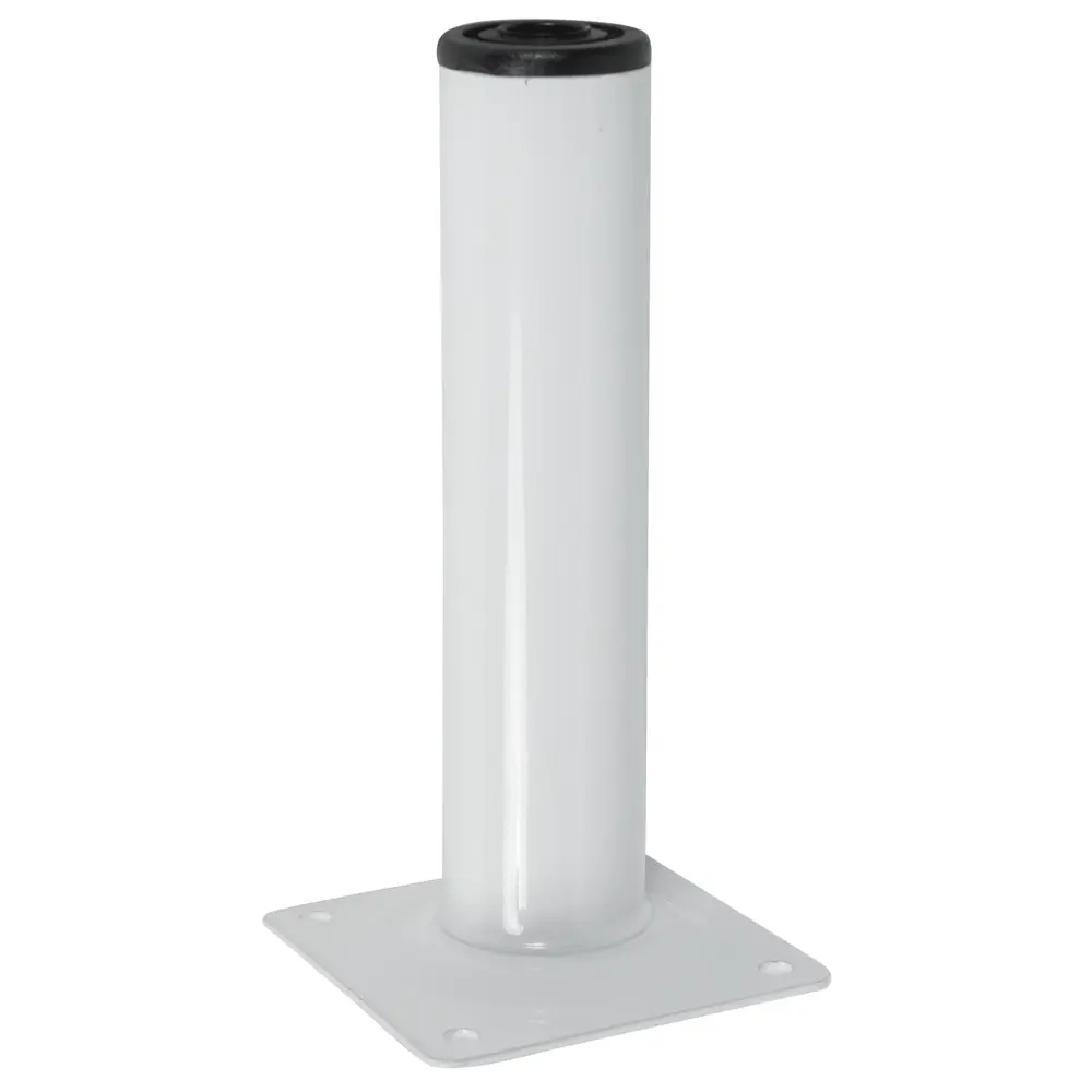 Ножка для мебели круглая ⌀30 мм высота 150 мм белая EDSON STLM-2079497 - Вид №1