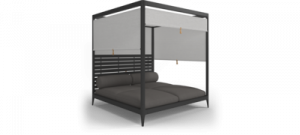 Lodge Cabana - Aluminium Back & Roof Screens  Gloster Сидение Lodge