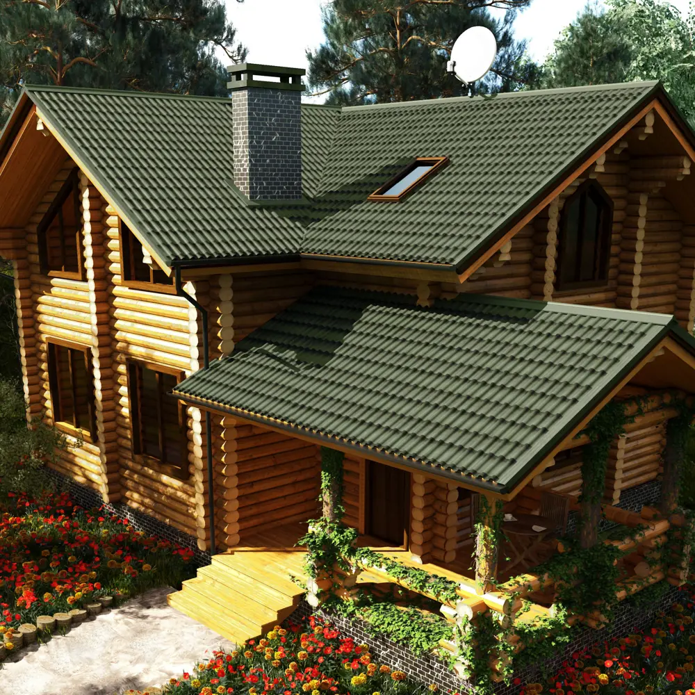 Черепица Ондулин DIY 3x820х1950 мм зеленый 81950533 STLM-2199323 ONDULINE - Вид №8