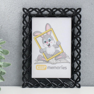 90334838 Рамка 4310374, 10х15 см, пластик, цвет черный Keep memories STLM-0189270 KEEP MEMORIES