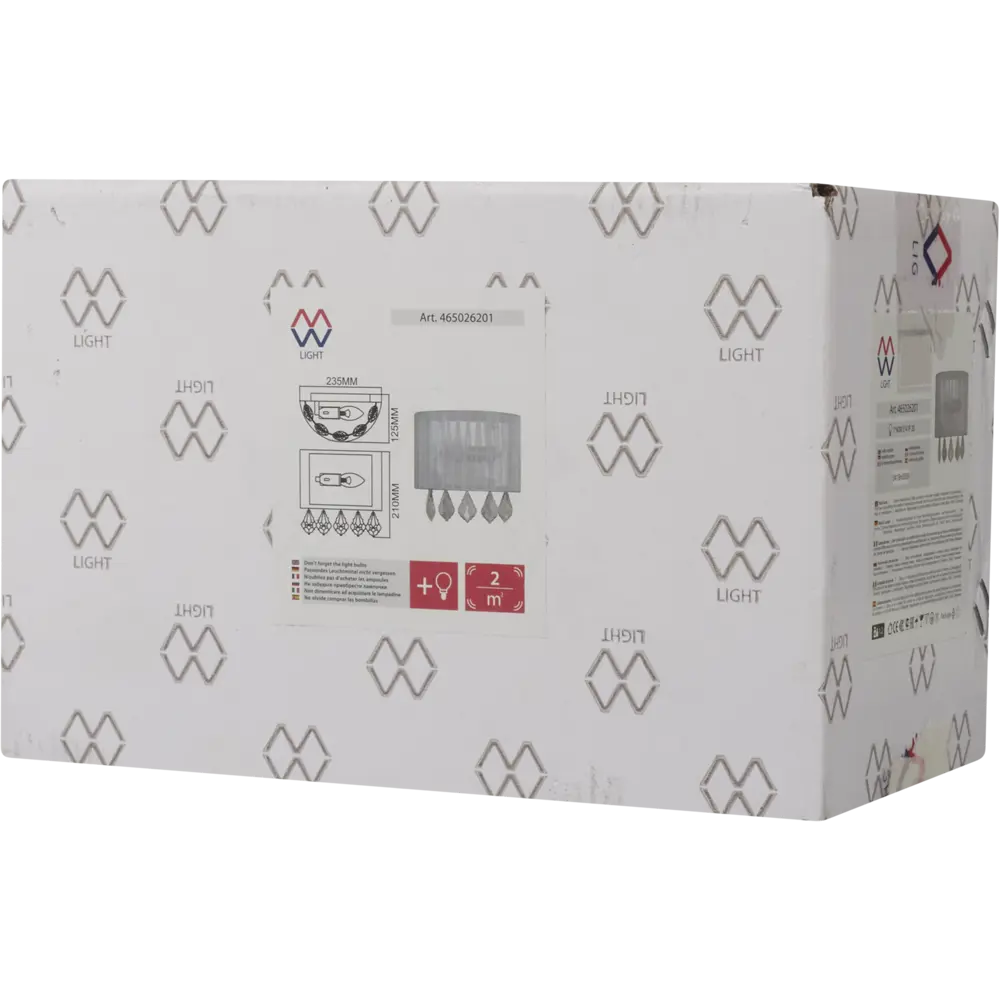 Бра «Жаклин» цвет белый 82312673 STLM-2036145 MW-Light  - Вид №5