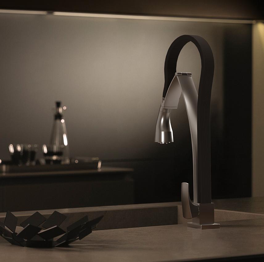 Paini Hybrid HKPA557YOTKKM смеситель для кухни - Вид №1