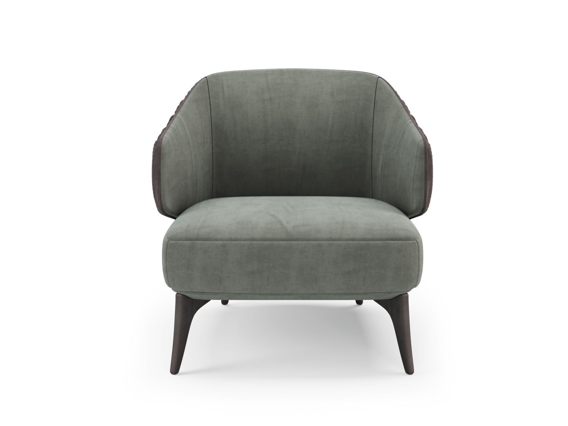 Тканевое кресло с подлокотниками PRADDY Natur ARCH-00049938 - Вид №1