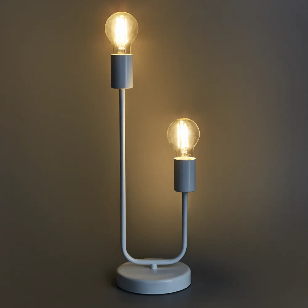 КЛЮЧНИК Настольная лампа «Атлантида» — современный светильник с открытыми плафонами 86763010 STLM-0071456