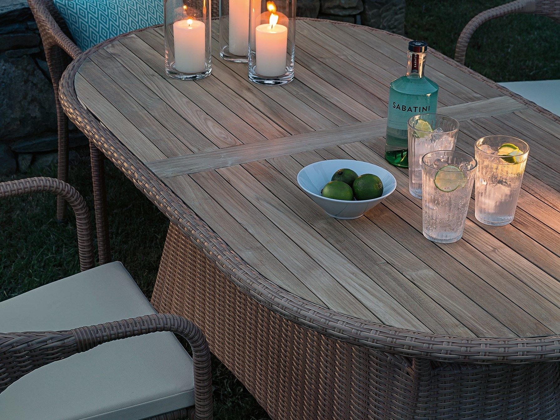 Стол из синтетического волокна Il Giardino di Legno Waikiki ARCH-00115474 - Вид №2